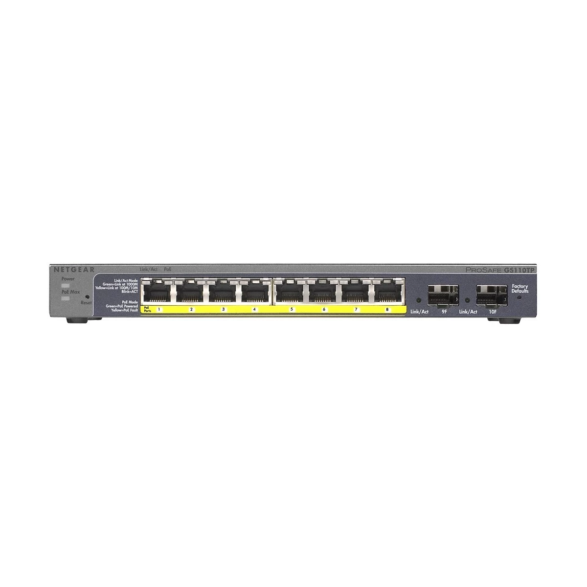 Netgear Prosafe GS110TP Network Switch
