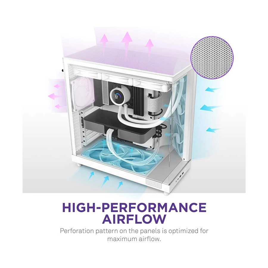 NZXT H6 Flow Casing Price in BD