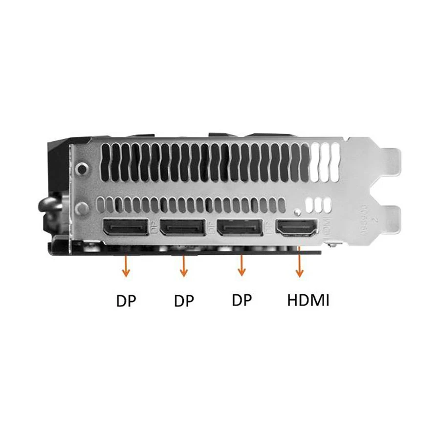OCPC AMD Radeon RX 580 SE White 8GB Graphics Card in BD