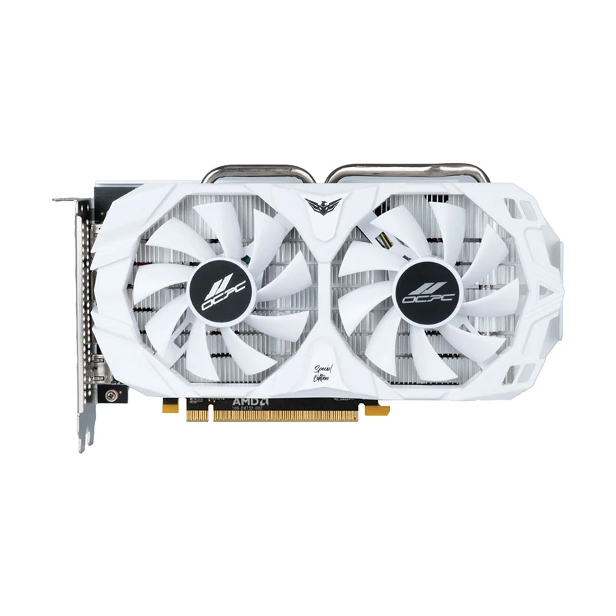 OCPC AMD Radeon RX 580 XE White Graphics Card
