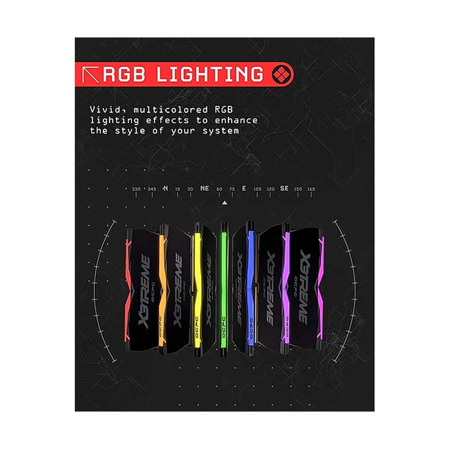 OCPC X3 RGB 8GB Desktop Ram Price in Bangladesh