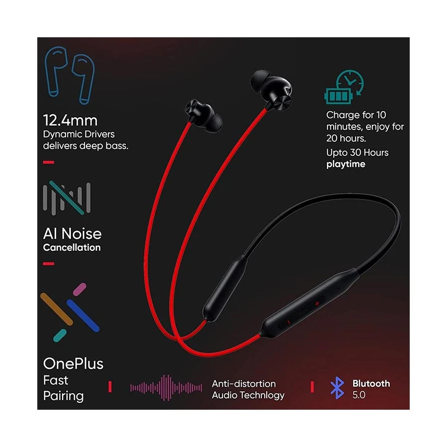 OnePlus Bullets Wireless Z2 Neckband Price in Bangladesh
