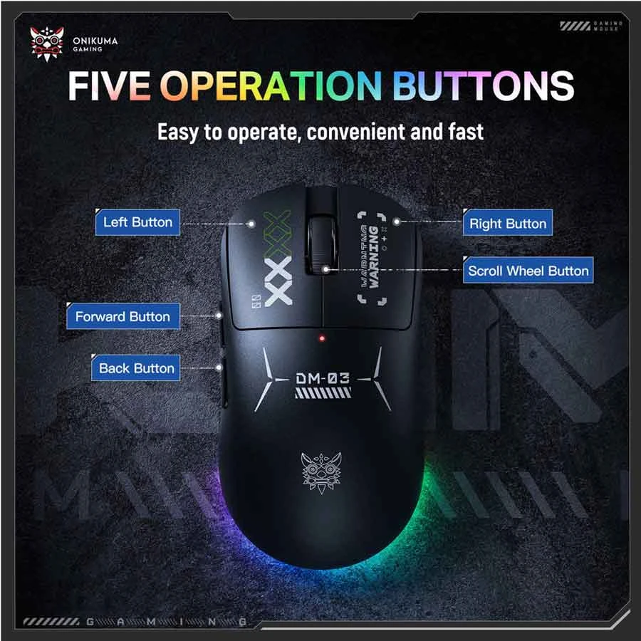 ONIKUMA Onikuma DM03 Mouse Price in Bangladesh