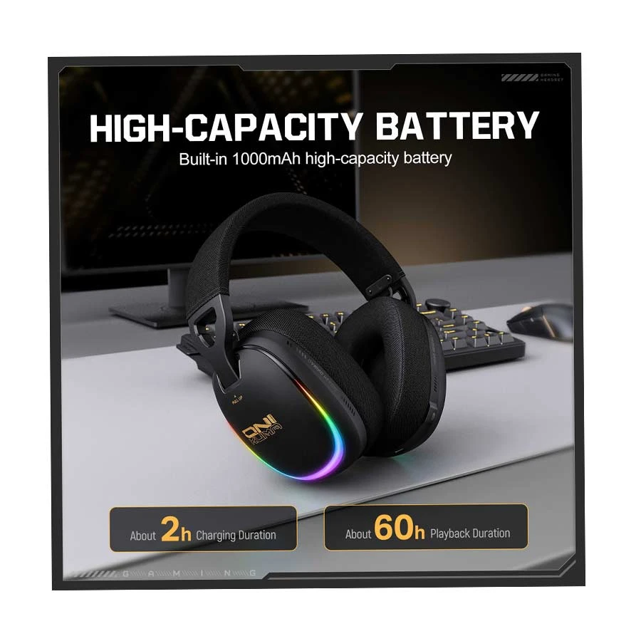Onikuma GT805 RGB Headphone