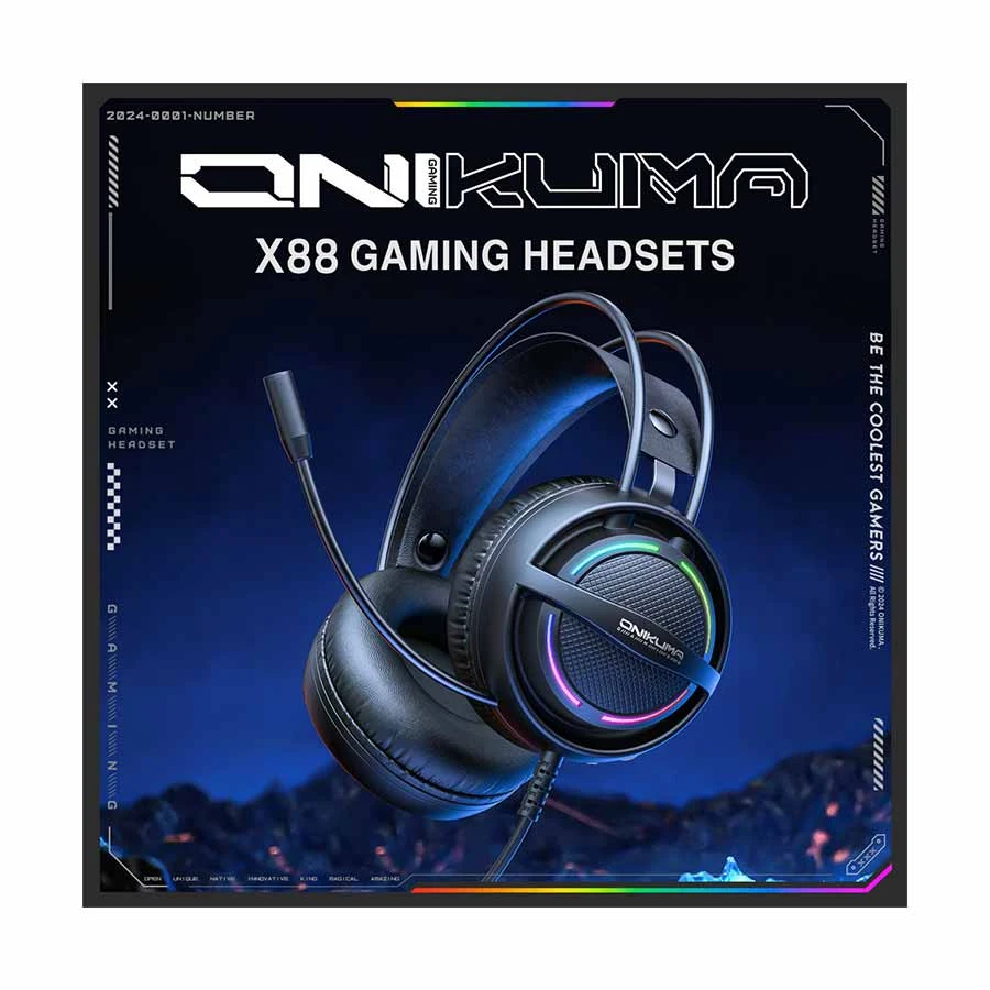 ONIKUMA Onikuma X88 Headphone in BD
