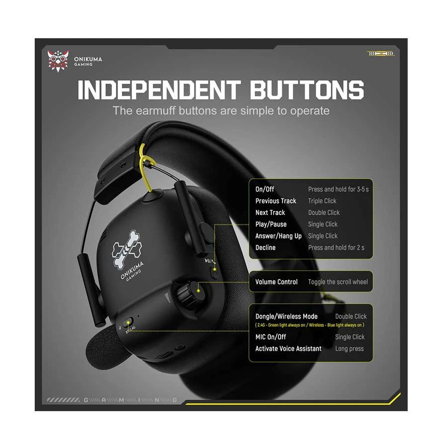 Onikuma GT888 Headphone Price in BD