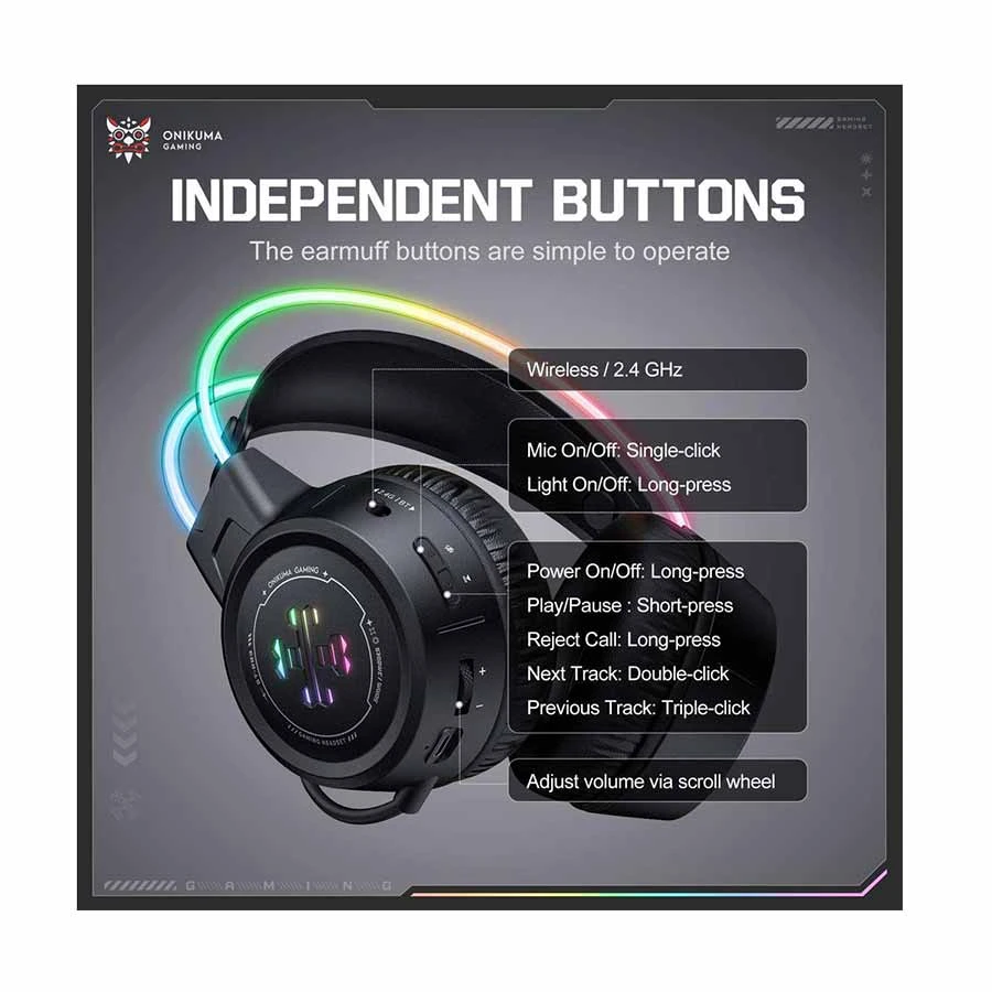 Onikuma GT889 Headphone Price in BD