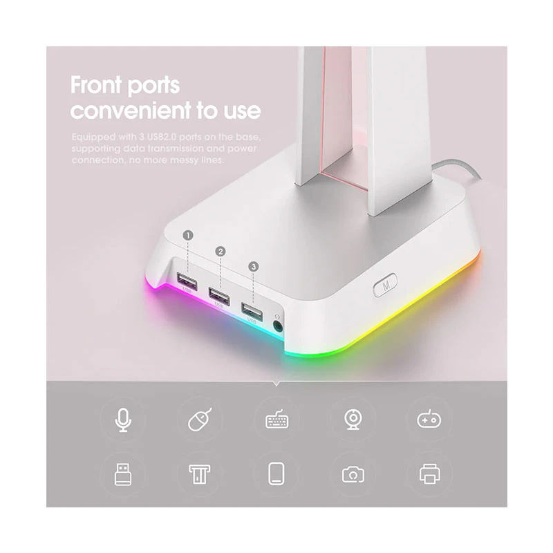 ONIKUMA ST-2 RGB Headphone Stand in BD