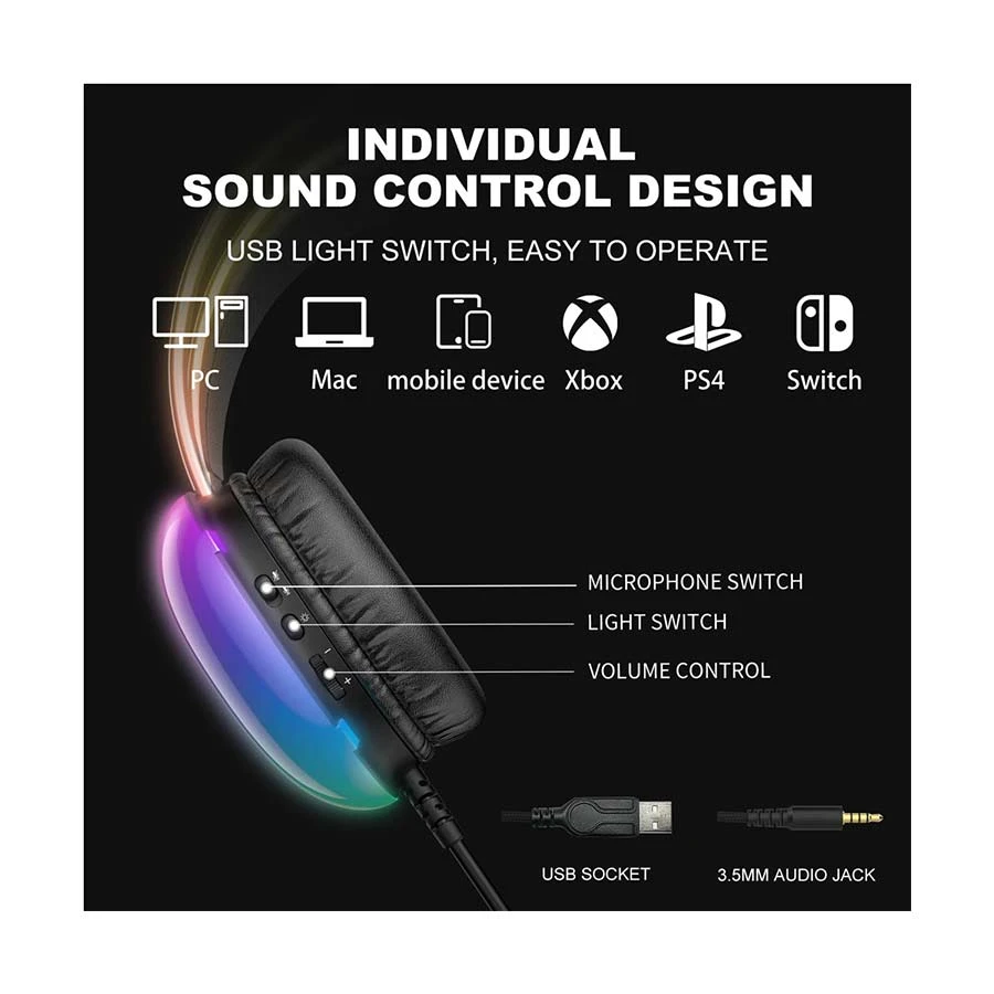 ONIKUMA Onikuma X25 Headphone specifications