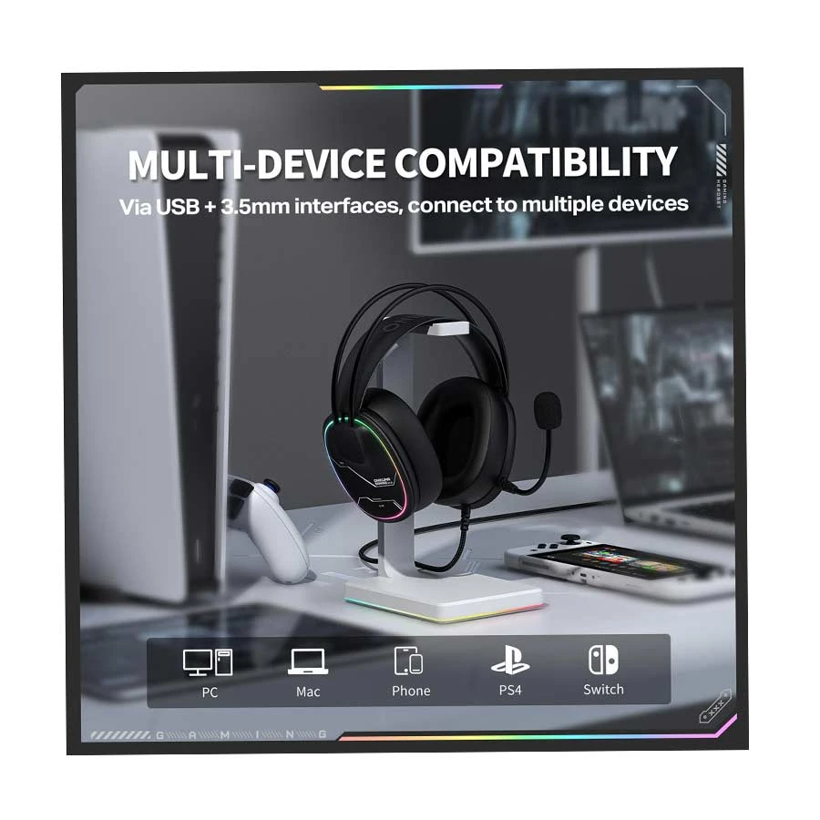 ONIKUMA Onikuma X91 RGB Headphone specifications
