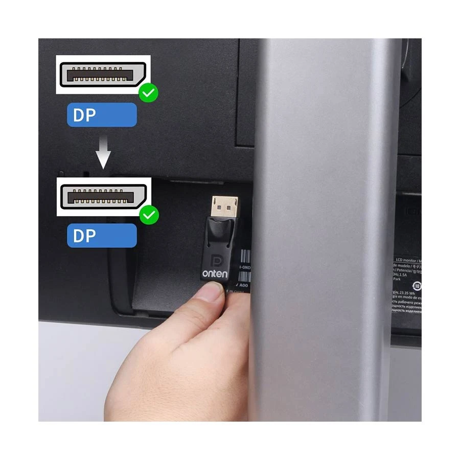Onten OTN-DP102 Cable / Converter / HUB in BD