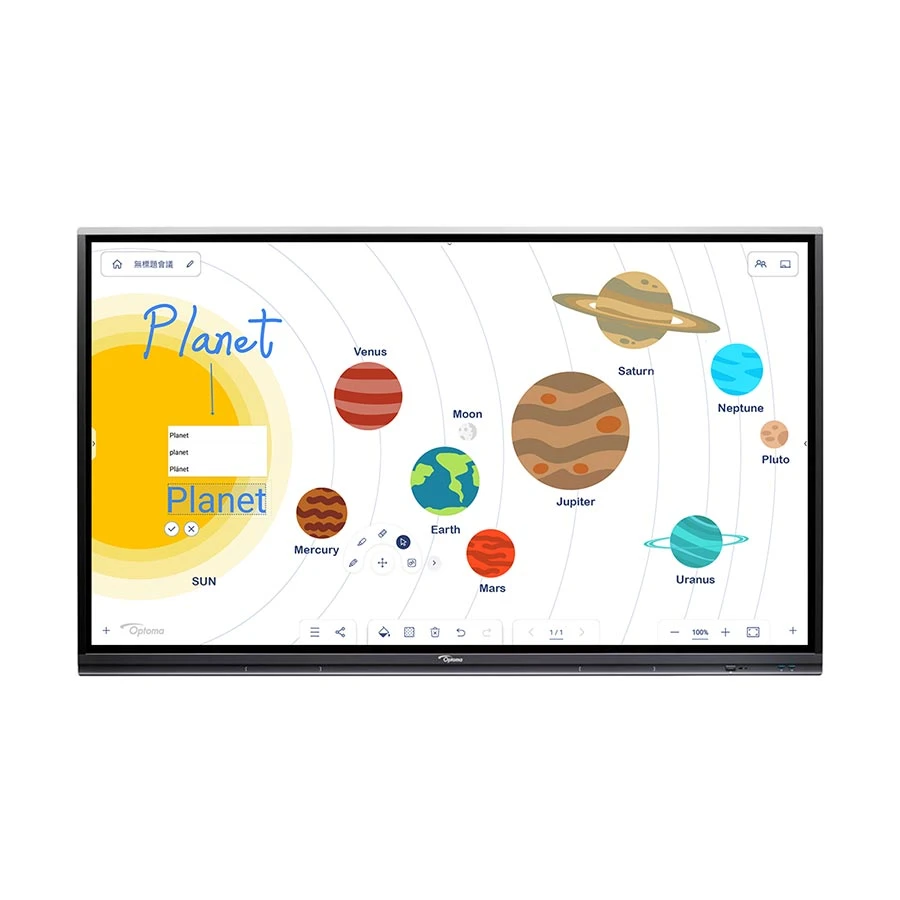Optoma 5862RK+ Interactive Panel