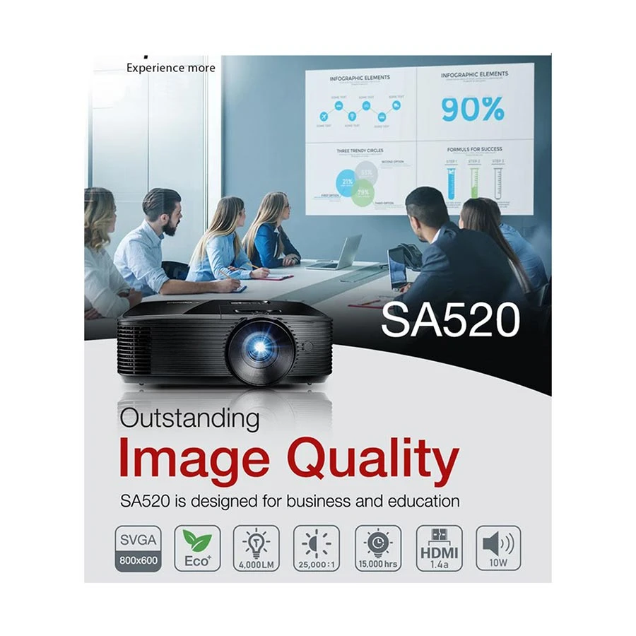 Optoma SA520 Projector specifications