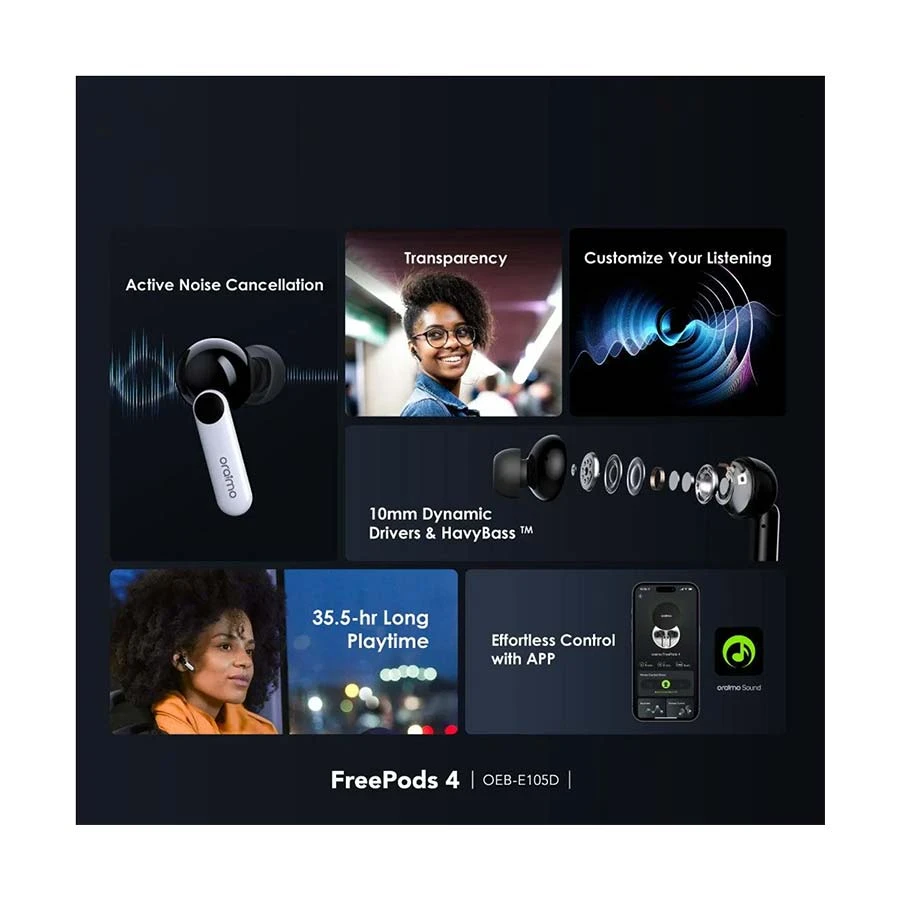Oraimo FreePods 4 Earbuds in BD
