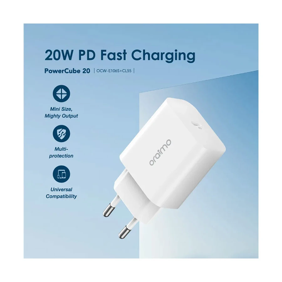 Oraimo PowerCube 20 Wall Charger Price in Bangladesh