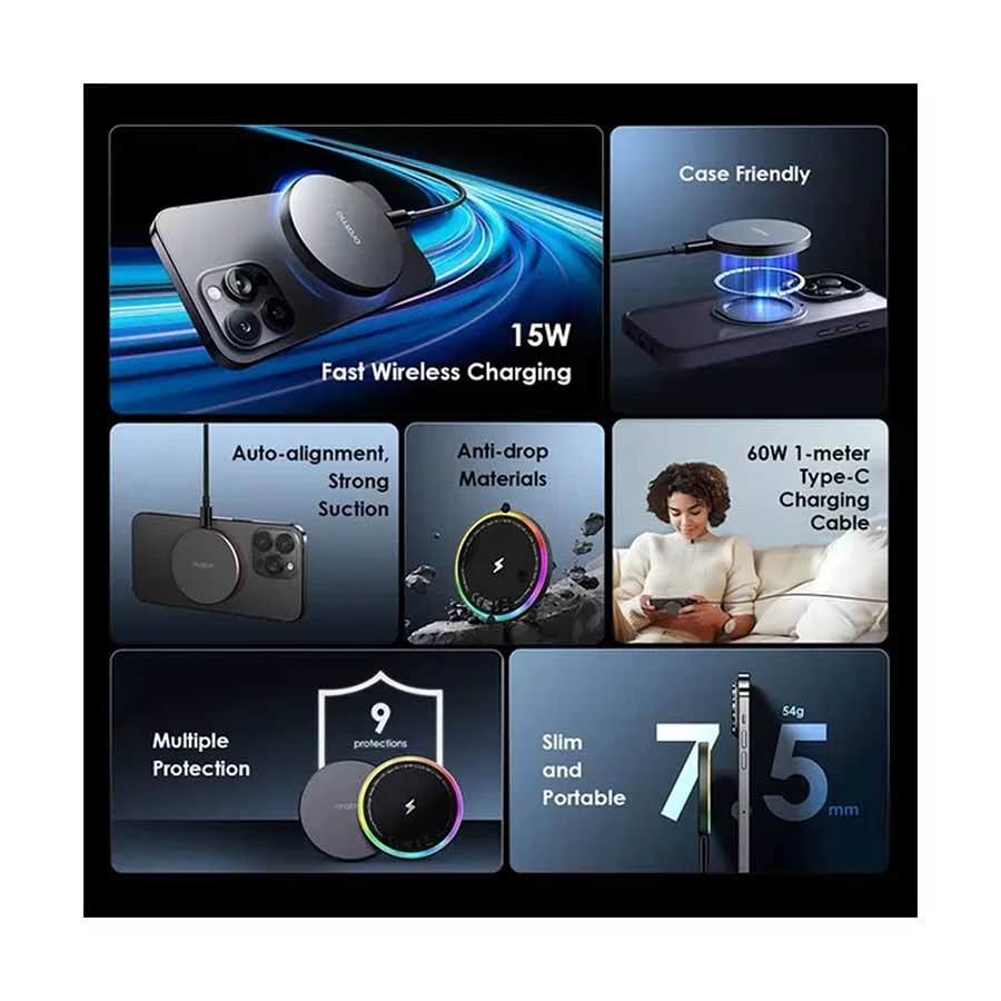 Oraimo PowerDock Wireless Charger in BD
