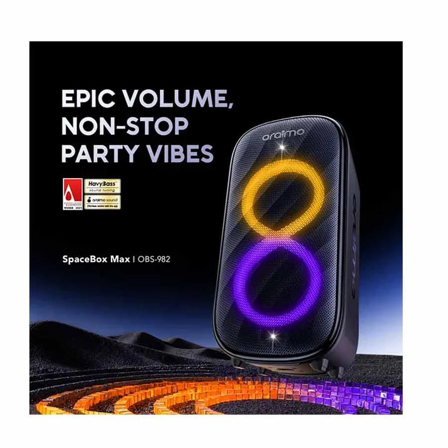 Oraimo SpaceBox Max Speed Speaker Price in Bangladesh