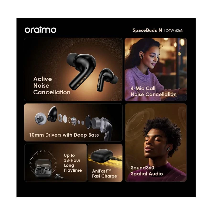 Oraimo Spacebuds N Earbuds Price in Bangladesh