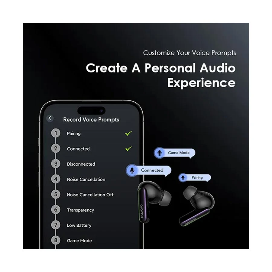 Oraimo SpaceBuds Earbuds specifications