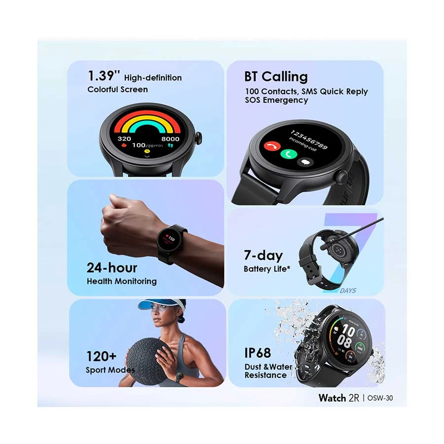 Oraimo Watch 2R OSW-30 Smartwatch in BD