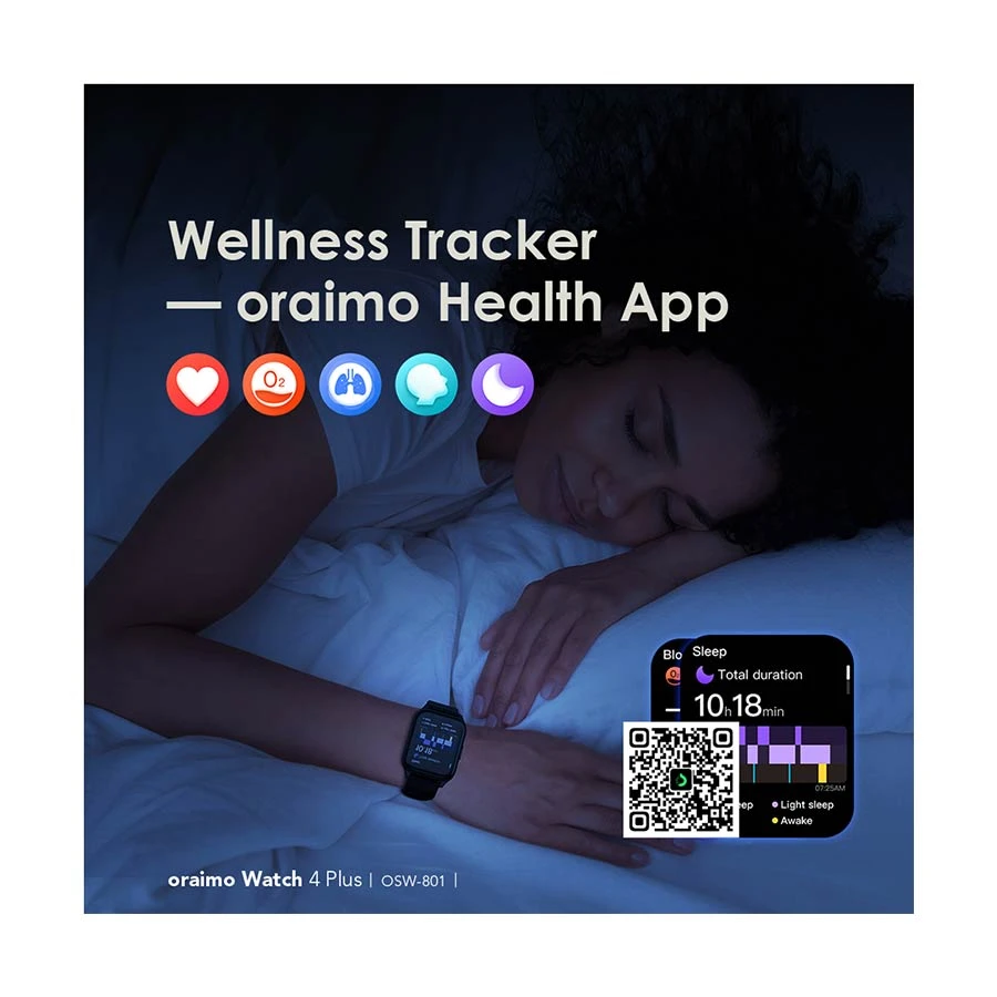 Oraimo Watch 4 Plus OSW-801 Smartwatch Best Price