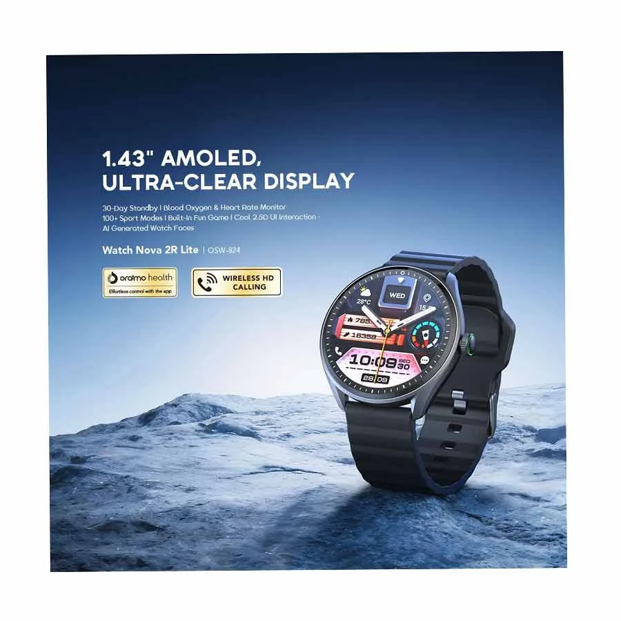 Oraimo Watch Nova 2R Lite OSW-824 Smartwatch Price in Bangladesh