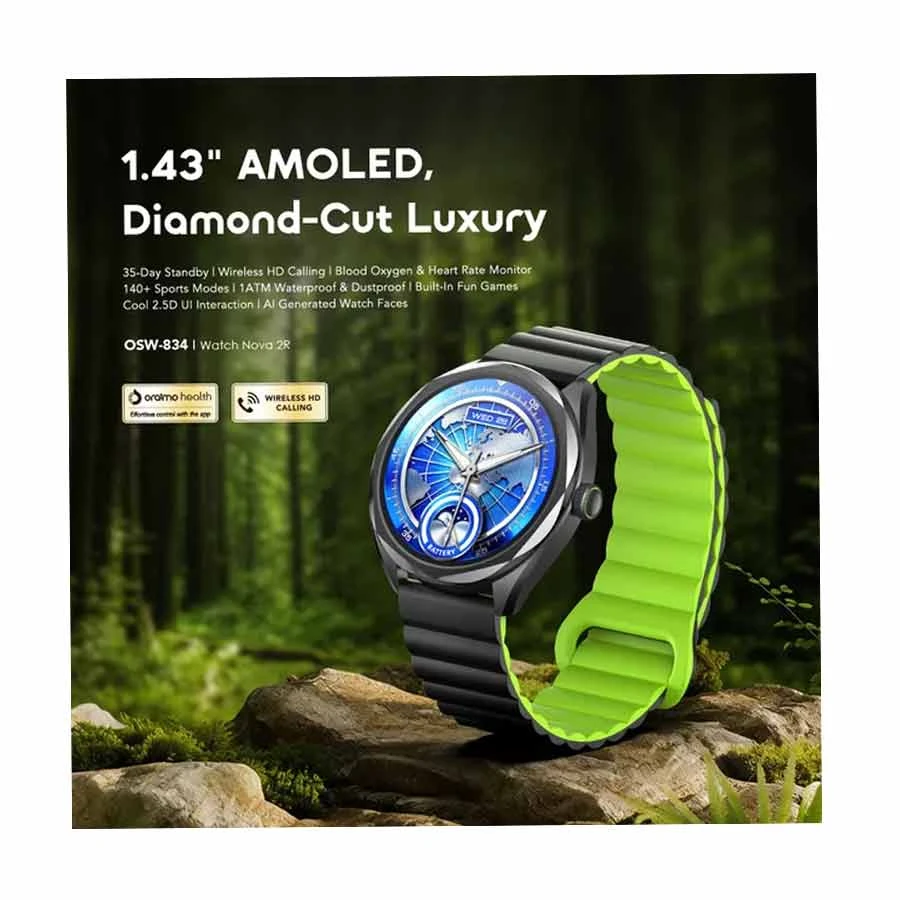 Oraimo Watch Nova 2R OSW-834 Smartwatch Price in Bangladesh