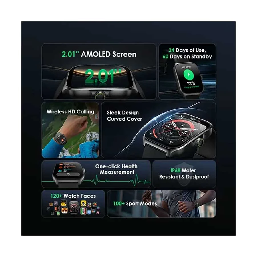 Oraimo Watch Nova AM OSW-812 Smartwatch in BD