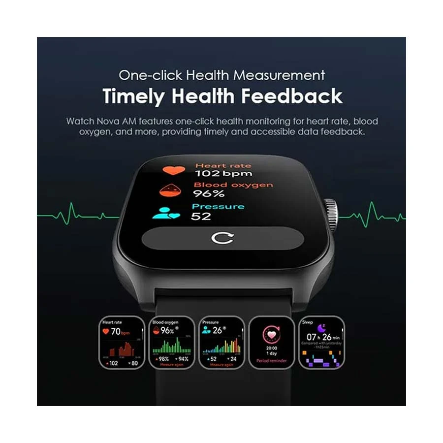 Oraimo Watch Nova AM OSW-812 Smartwatch specifications