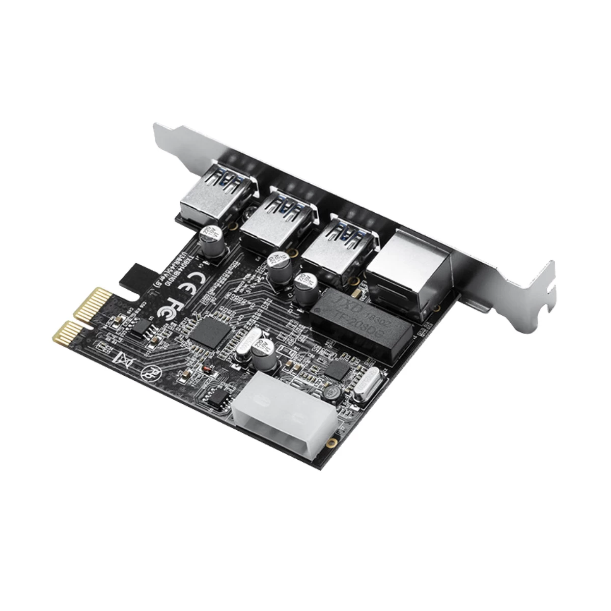Orico ORICO 3 Port USB 3.0 & 1 LAN PCI-E Casing Accessories in BD