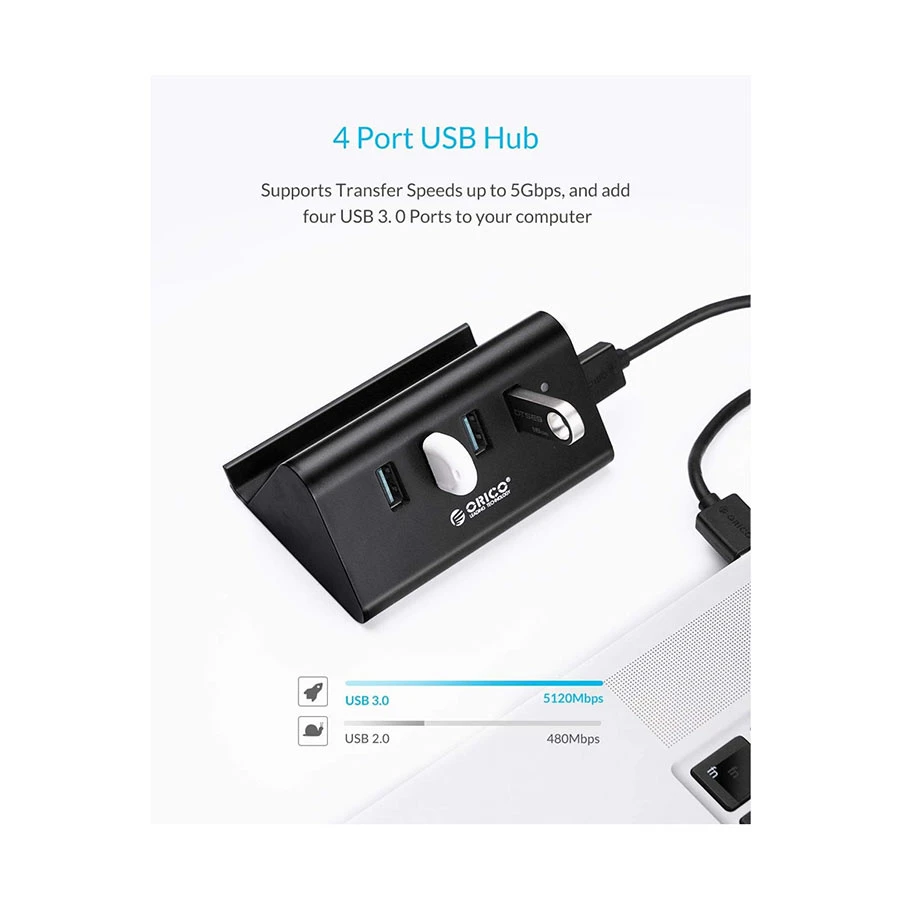 Orico ORICO 4 Port USB 3.0 HUB USB HUB in BD