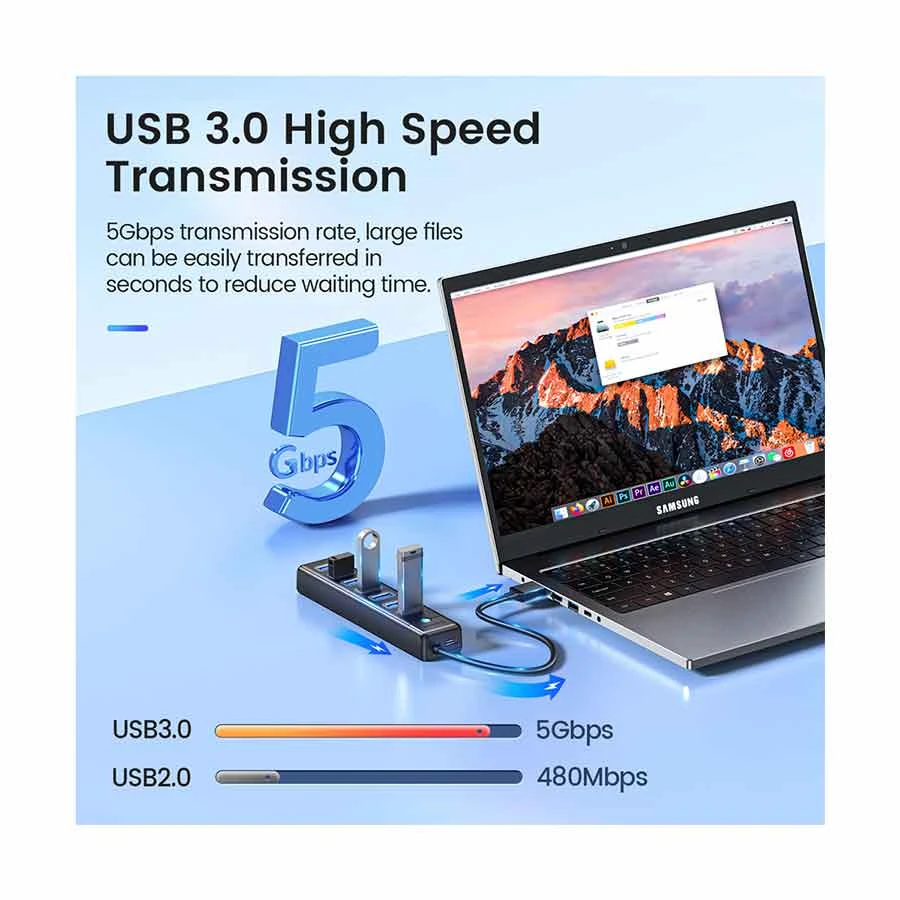 ORICO 7 Ports Cable / Converter / HUB