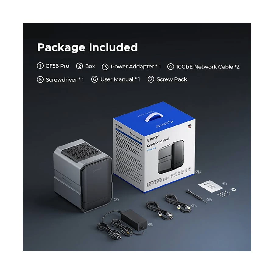 ORICO Orico CyberData CF56-Pro Network Storage specifications