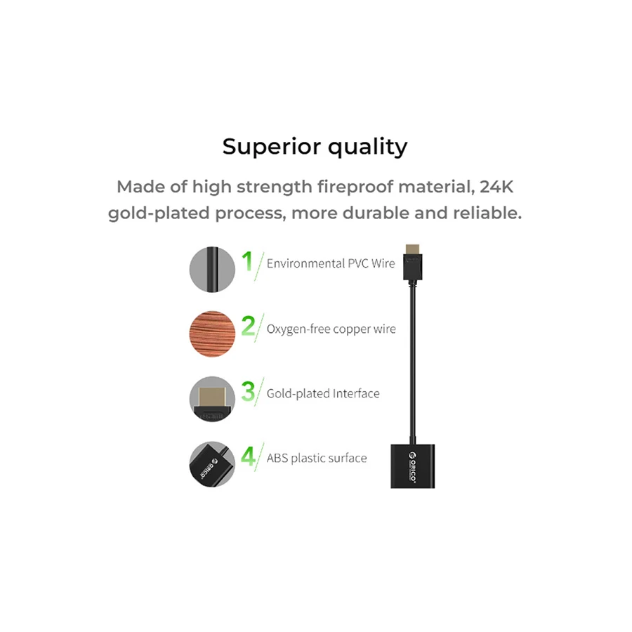Orico HDMI to VGA Converter HDMI Converter Price in BD