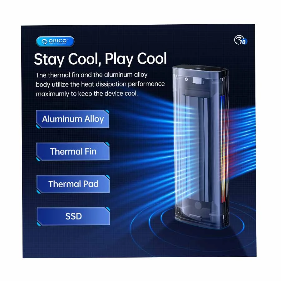 Orico M2R2-G2 HDD and SSD Case Price in BD