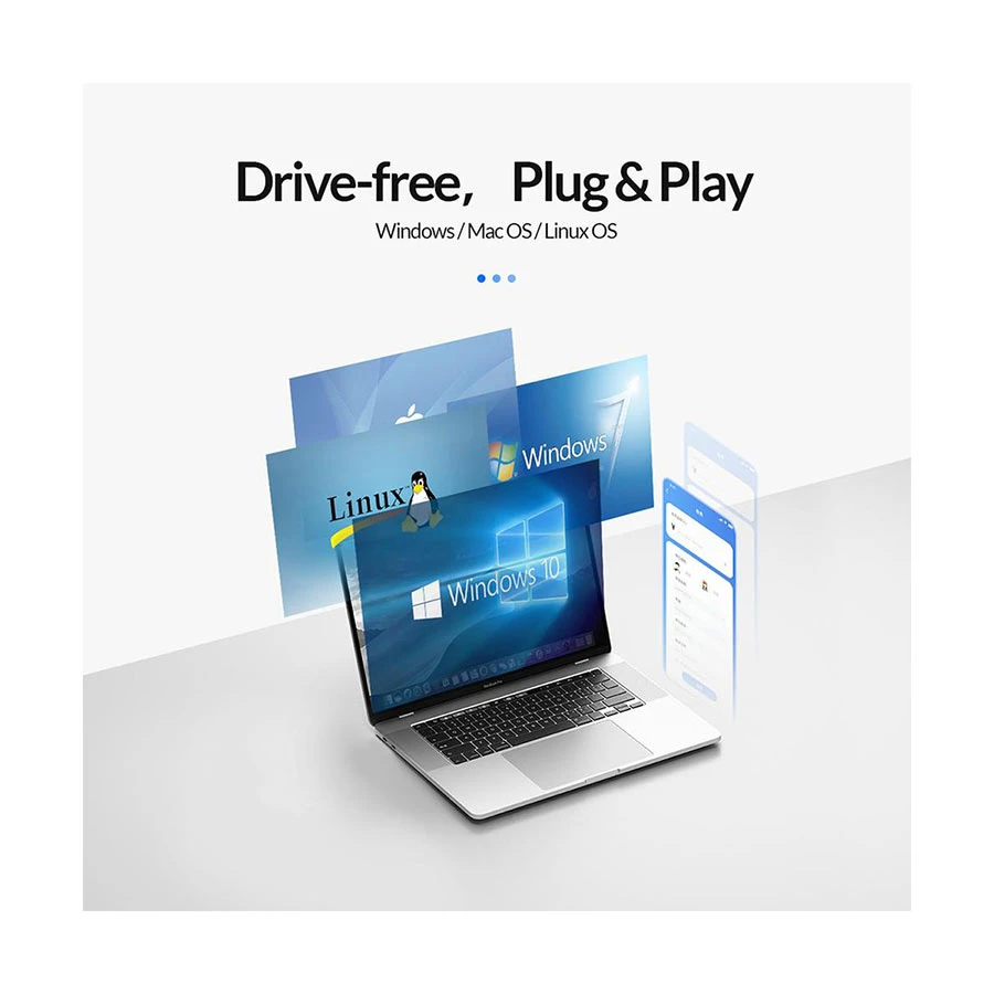 Orico PW Series USB Male to Quad USB Female Cable / Converter / HUB