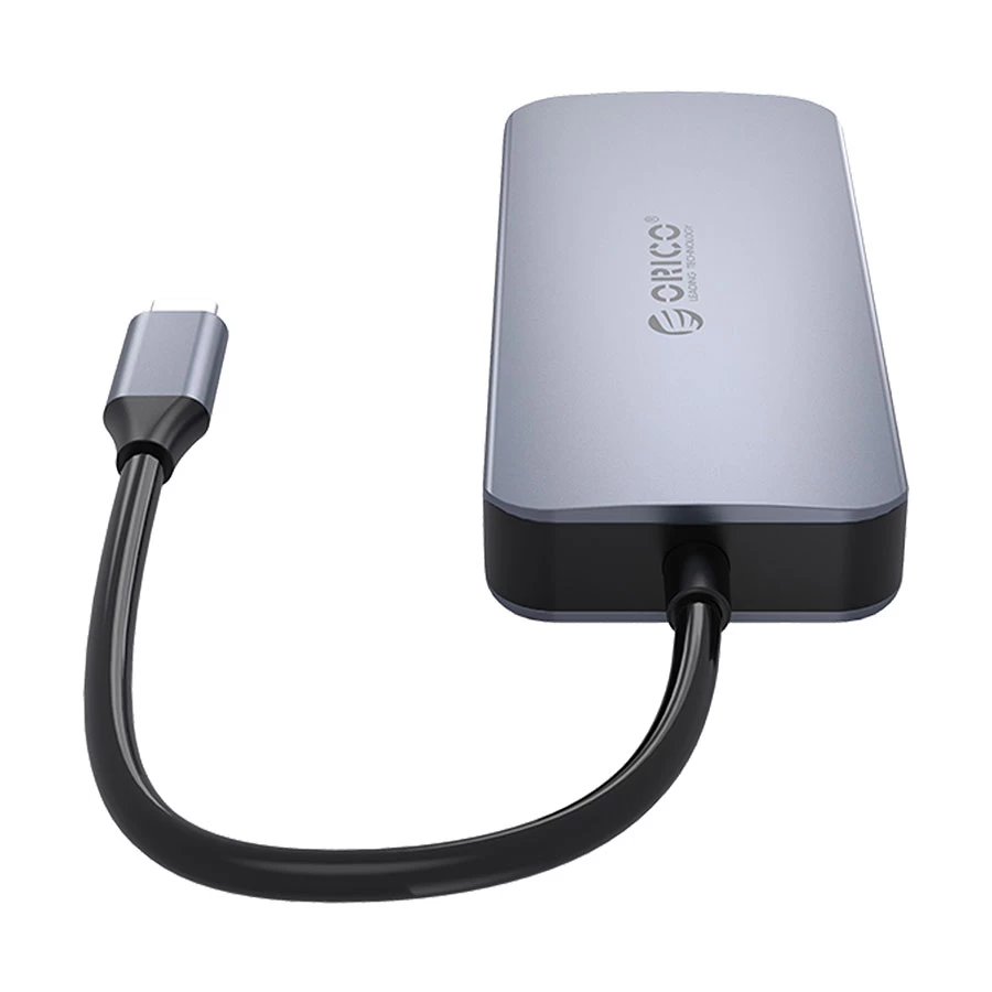 ORICO Orico Type-C Male to HDMI, Tri USB, USB-C & Lan Female Cable / Converter / HUB in BD