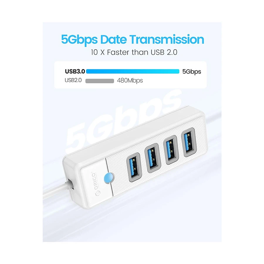 Orico Type-C Male to Quad USB 3.0 Female Cable / Converter / HUB Price in BD