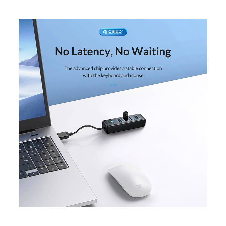 Orico USB Male to Quad USB 3.0 Female Cable / Converter / HUB Price in BD