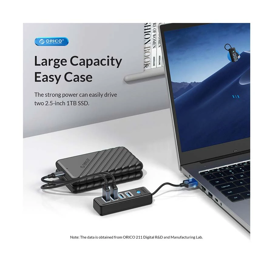 Orico USB Male to Quad 3.0 Female Cable / Converter / HUB specifications
