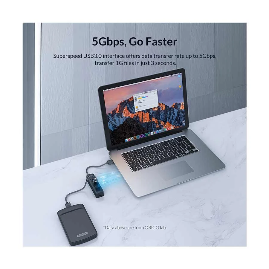 Orico USB Type-C Male to USB Type-C & Quad USB Female USB HUB Price in BD
