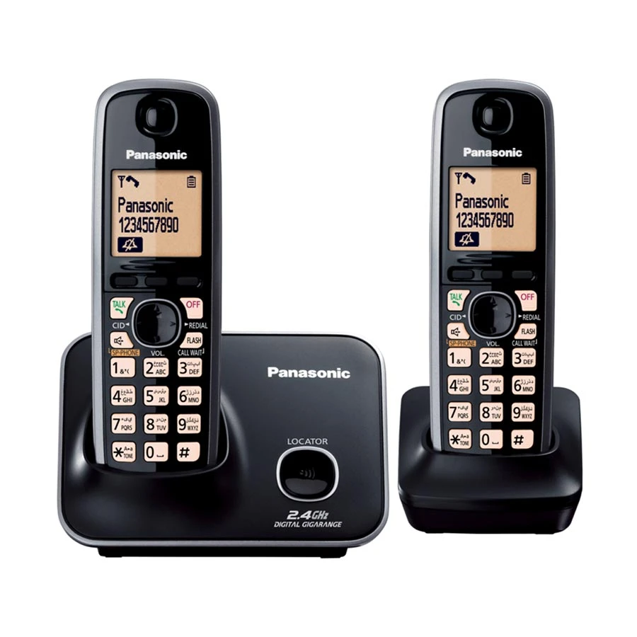 Panasonic KX-TG3712SXB/ KX-TG3712SX Land Phone Set