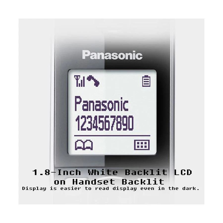 Panasonic KX-TG6811FXB Land Phone Set in BD