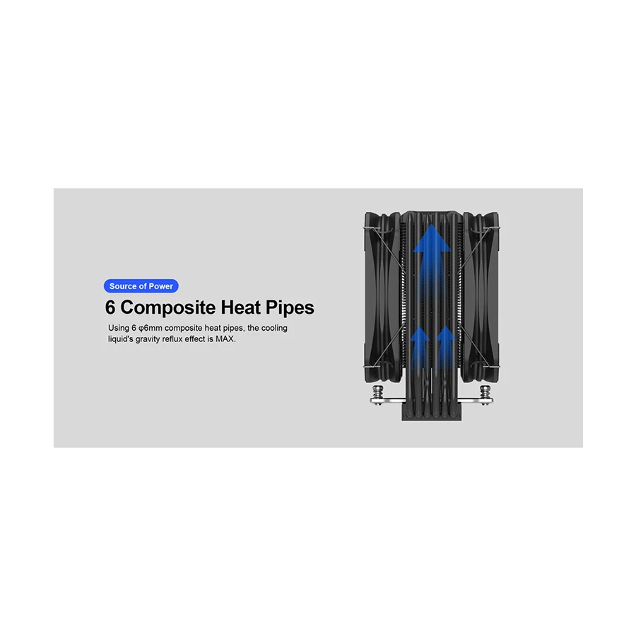 PC Cooler Paladin EK6000 CPU Cooler in BD