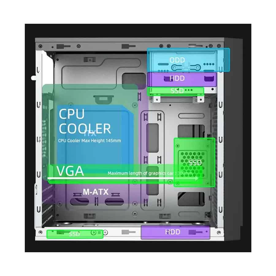 Pc Power PC PC402 Casing Price in Bangladesh