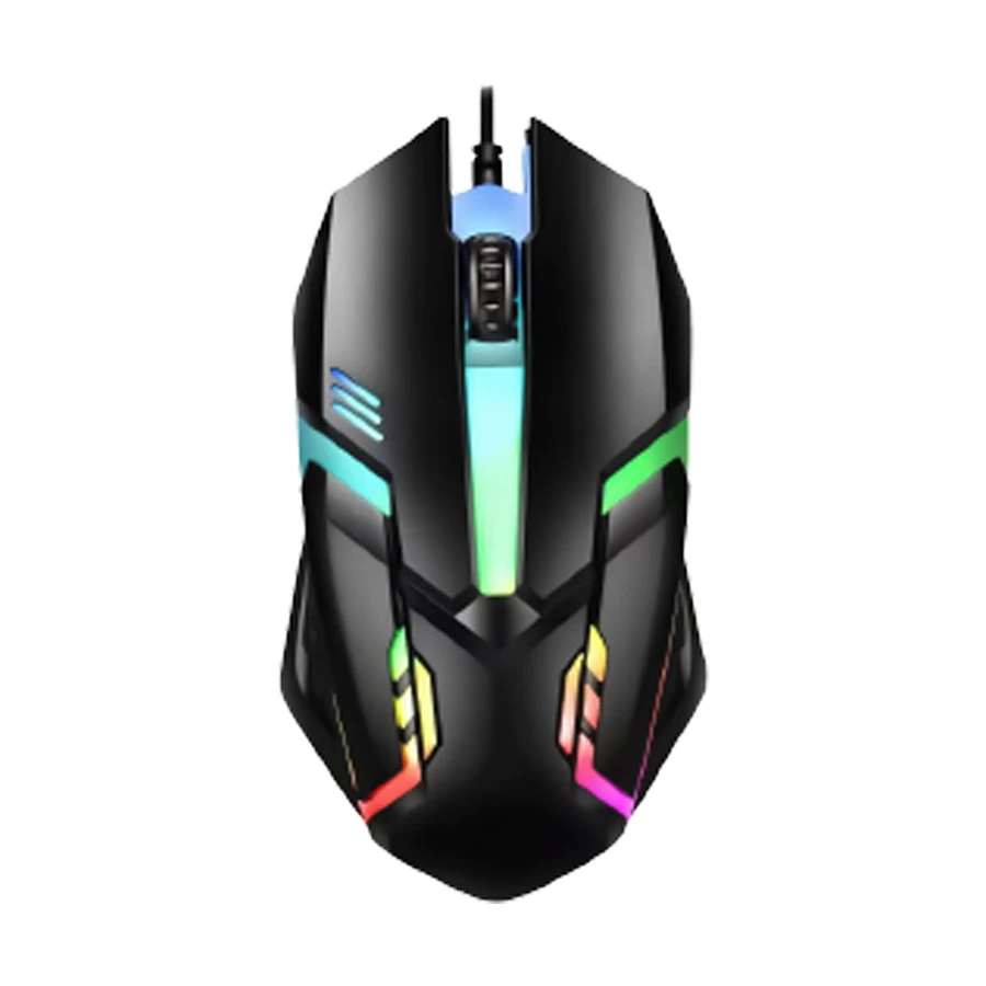 PC Power PGM105 Wired Black RGB Gaming Mouse