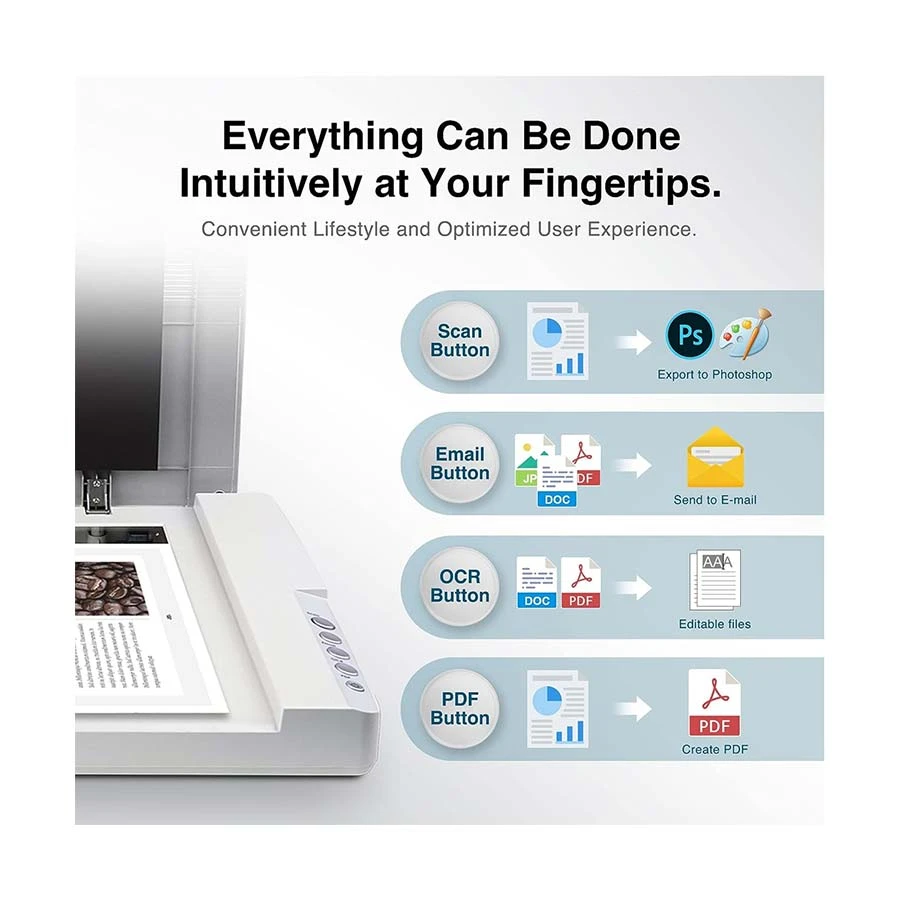 Plustek OpticSlim 1180 Flatbed Scanner Price in BD