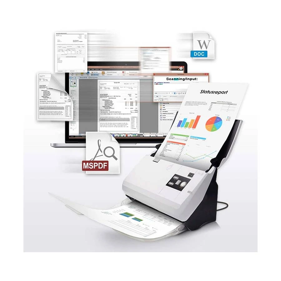 Plustek SmartOffice PN30U Sheetfed and Flatbed Scanner specifications