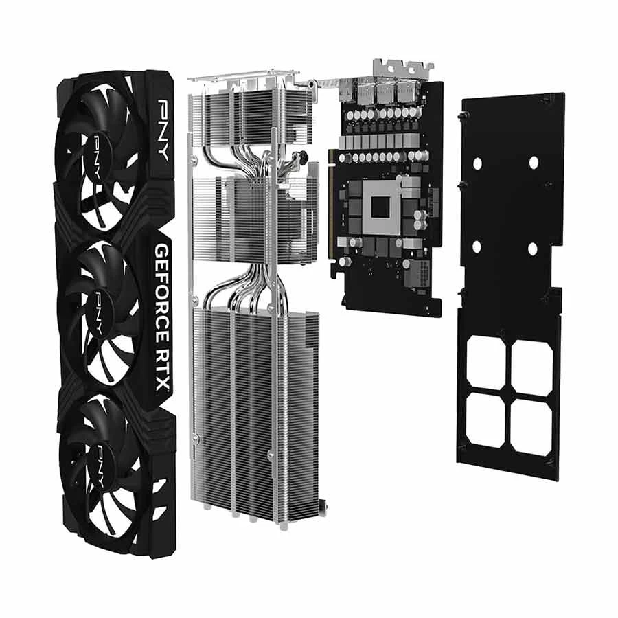 Pny PNY GeForce RTX 4070 Ti Verto LED Triple Fan Graphics Card in BD