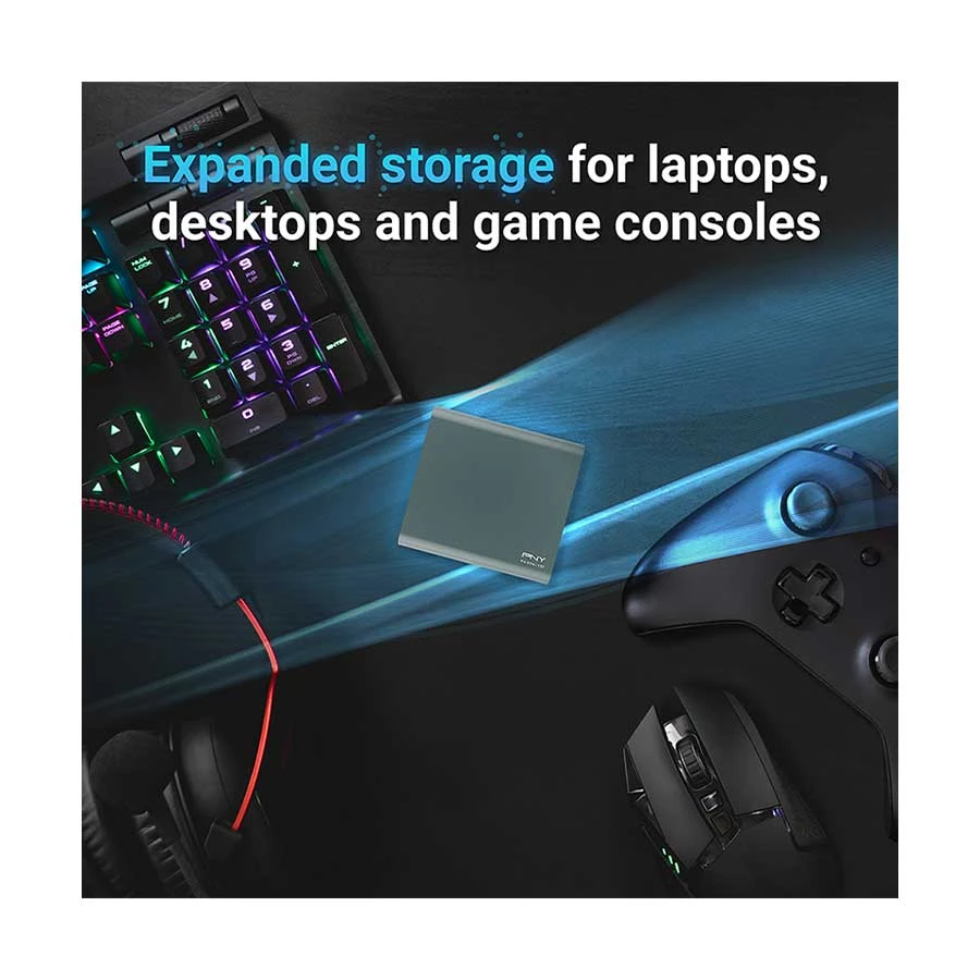 PNY Pro Elite 500GB External SSD in BD